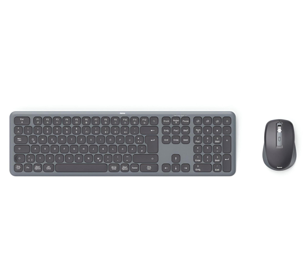 Hama Zestaw klawiatura i mysz MULTI-DEVICE WKM-550 czarno-szary - 1331336 - zdjęcie